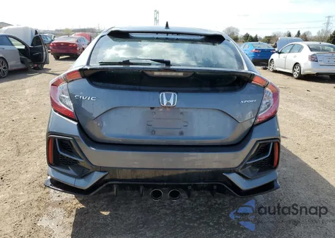 2021 Honda Civic Sport from USA, damaged, VIN SHHFK7H40MU211290